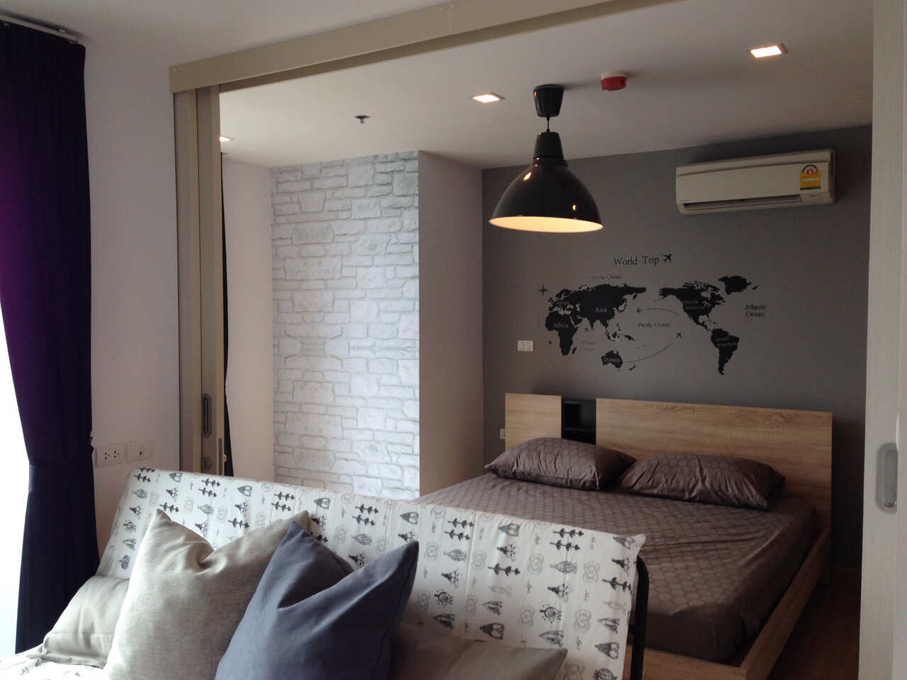 ขาย / ให้เช่า คอนโด เฮ้าส์ 23 รัชดา-ลาดพร้าว (haus 23 ratchada-ladprao) ห้อง 1 bed ขนาด 40 ตร.ม. ห้องมุม