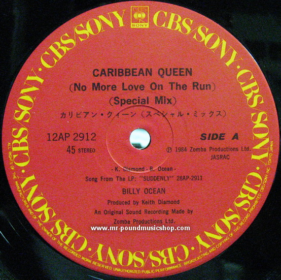 Billy Ocean - Caribbean Queen (No More Love On The Run)