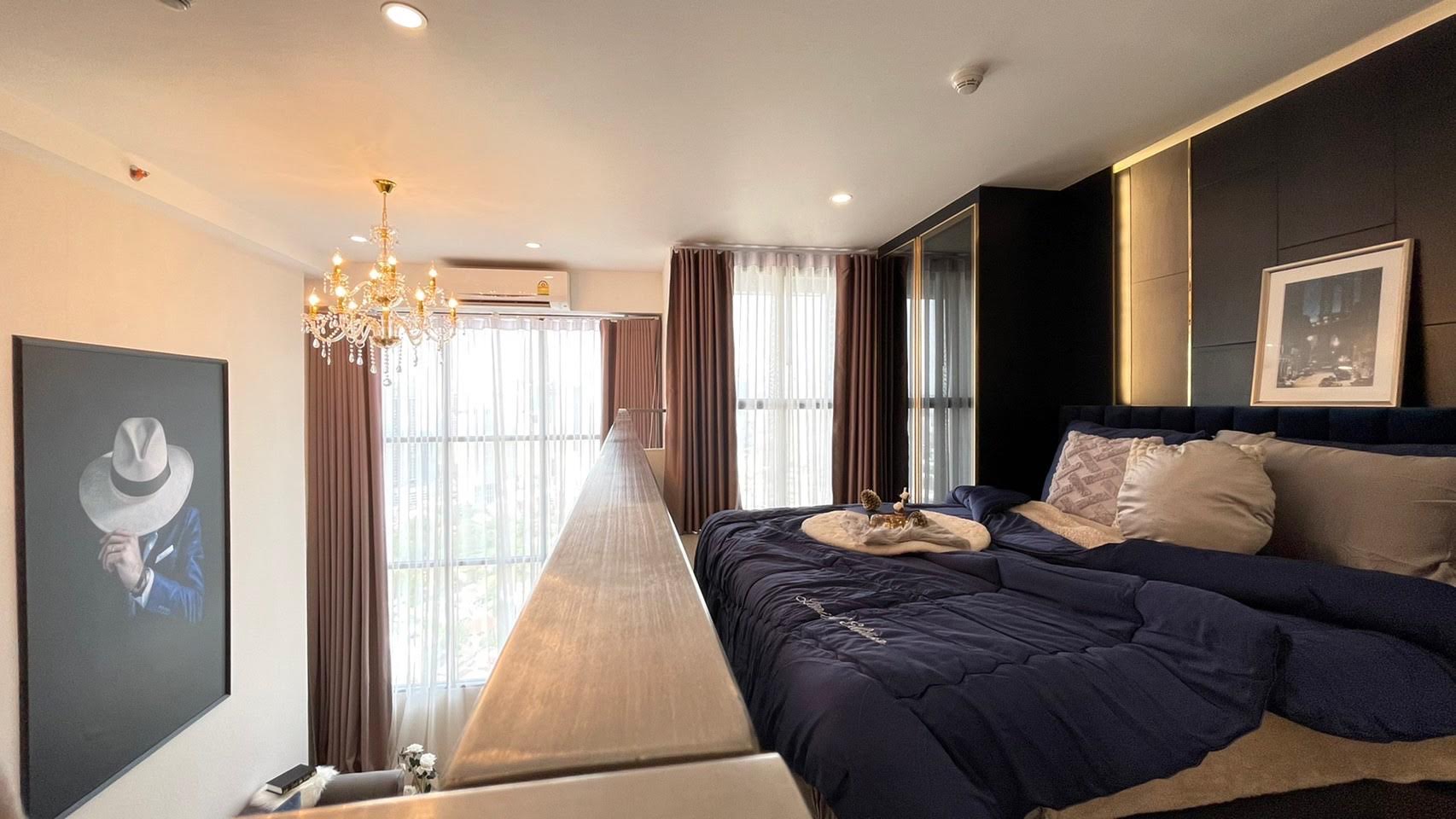 ให้เช่าคอนโด ไนท์บริดจ์ไพร์มสาทร (knightsbridge prime sathorn) ชั้น 33 ห้อง 3309 44 ตรม. ห้อง Duplex 1 ห้องนอน