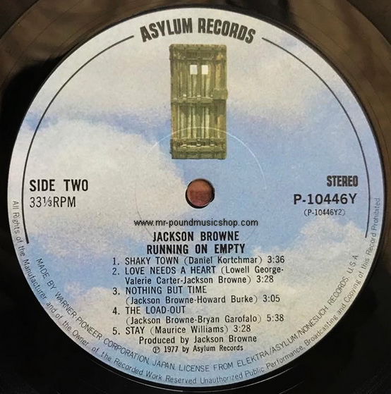 Jackson Browne - Running On Empty