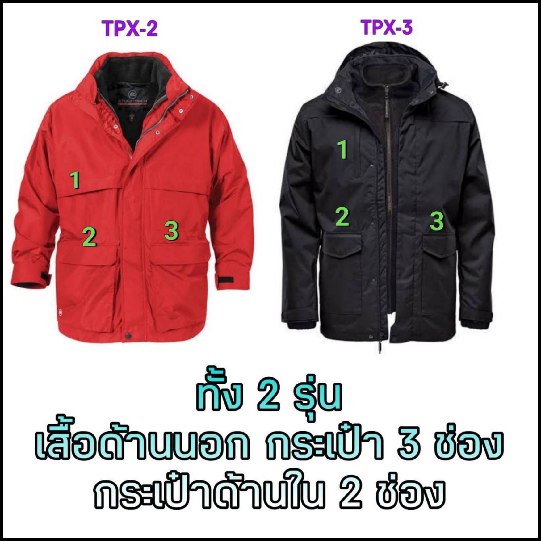 Stormtech Men's Explorer & Vortex HD 3-in-1 System Jacket ( TPX-2 & TPX-3)