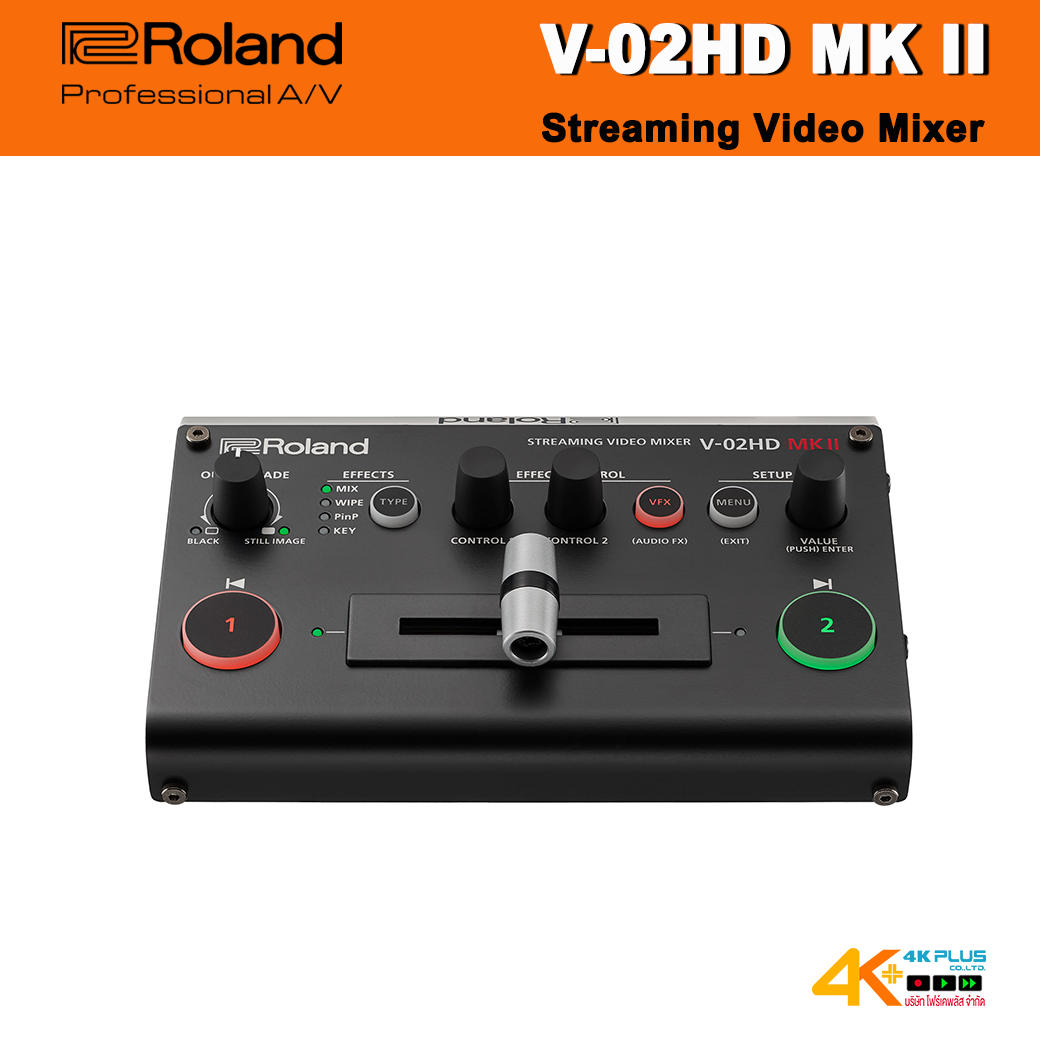 Roland V-02HD MK II Streaming Video Mixer