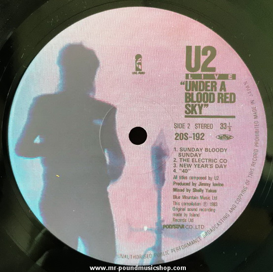 U2 - Live - "Under A Blood Red Sky"