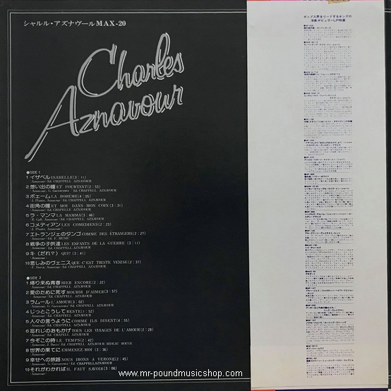 Charles Aznavour - Super Max 20