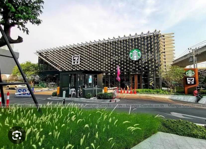 ให้เช่าคอนโด IDEO Sukhumvit 93 (ไอดีโอ สุขุมวิท 93 ) ชั้น 23 ตึก B 1 ห้องนอน 1 ห้องน้ำ พื้นที่ 33 ตารางเมตร