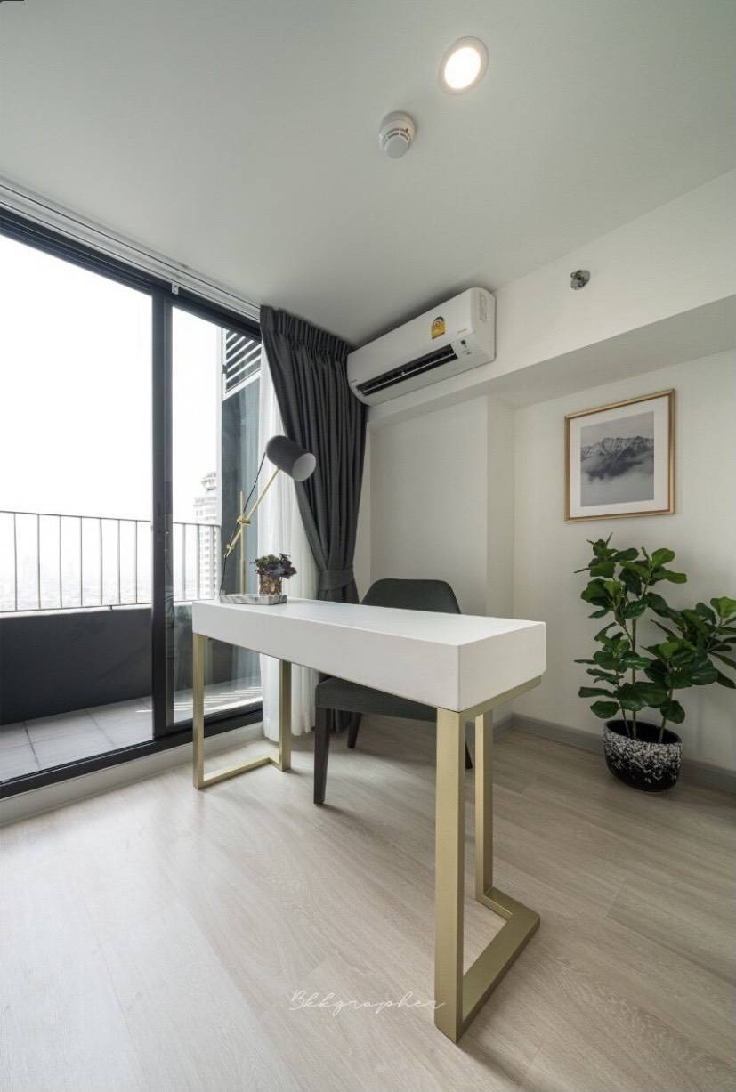 ให้เช่าคอนโด Knightsbridge Prime Sathorn (ไนท์ บริดจ์ ไพร์ม สาทร ) ห้อง duplex ชั้น 30 แบบ 1 ห้องนอน 1 ห้องน้ำ 45 ตรม