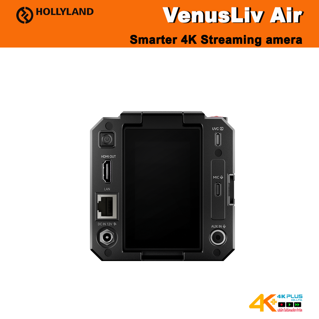 Hollyland VenusLiv Air Smarter 4K Streaming amera