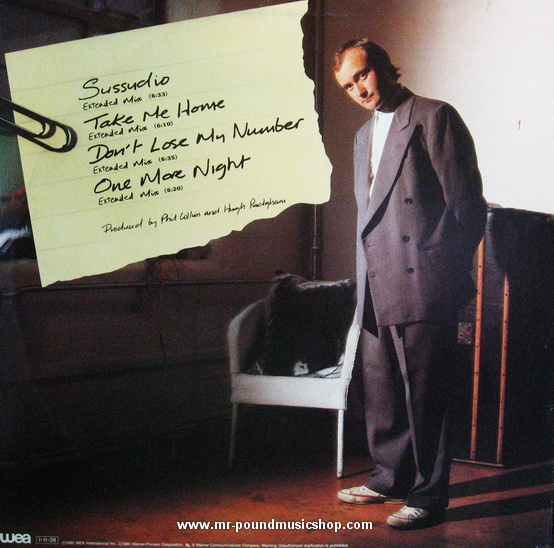 Phil Collins - 12"-ERS