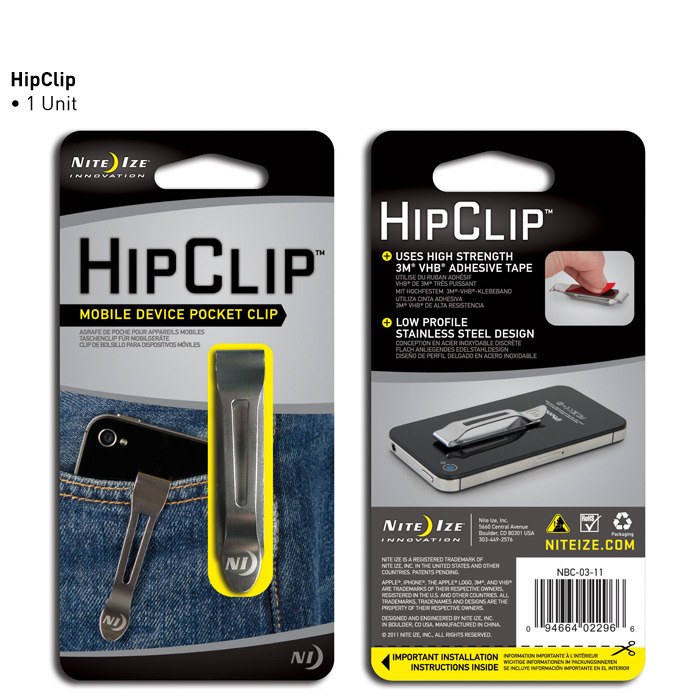 NiteIze HipClip ติดมือถือ ติดมีดพับ