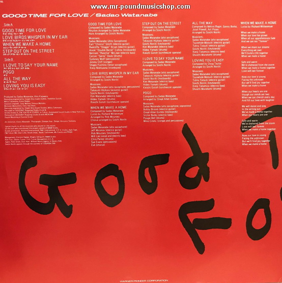 Sadao Watanabe - Good Time For Love