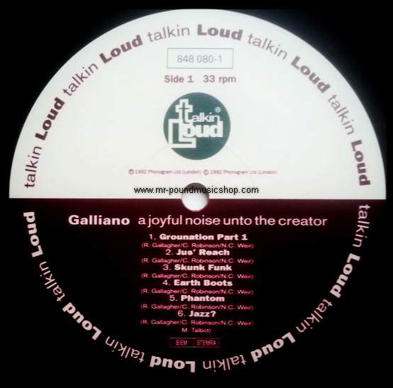 Galliano - A Joyful Noise Unto The Creator