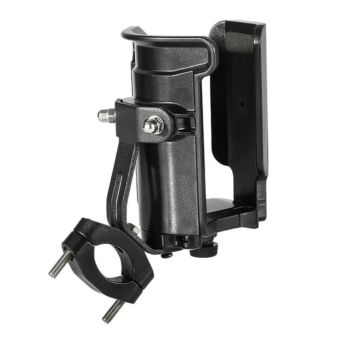 MOTOWOLF MDL3518 - ที่วางแก้วน้ำแท้ ฐานอลูมิเนียม มีให้เลือก 2 แบบ แฮนด์บาร์และก้านกระจก