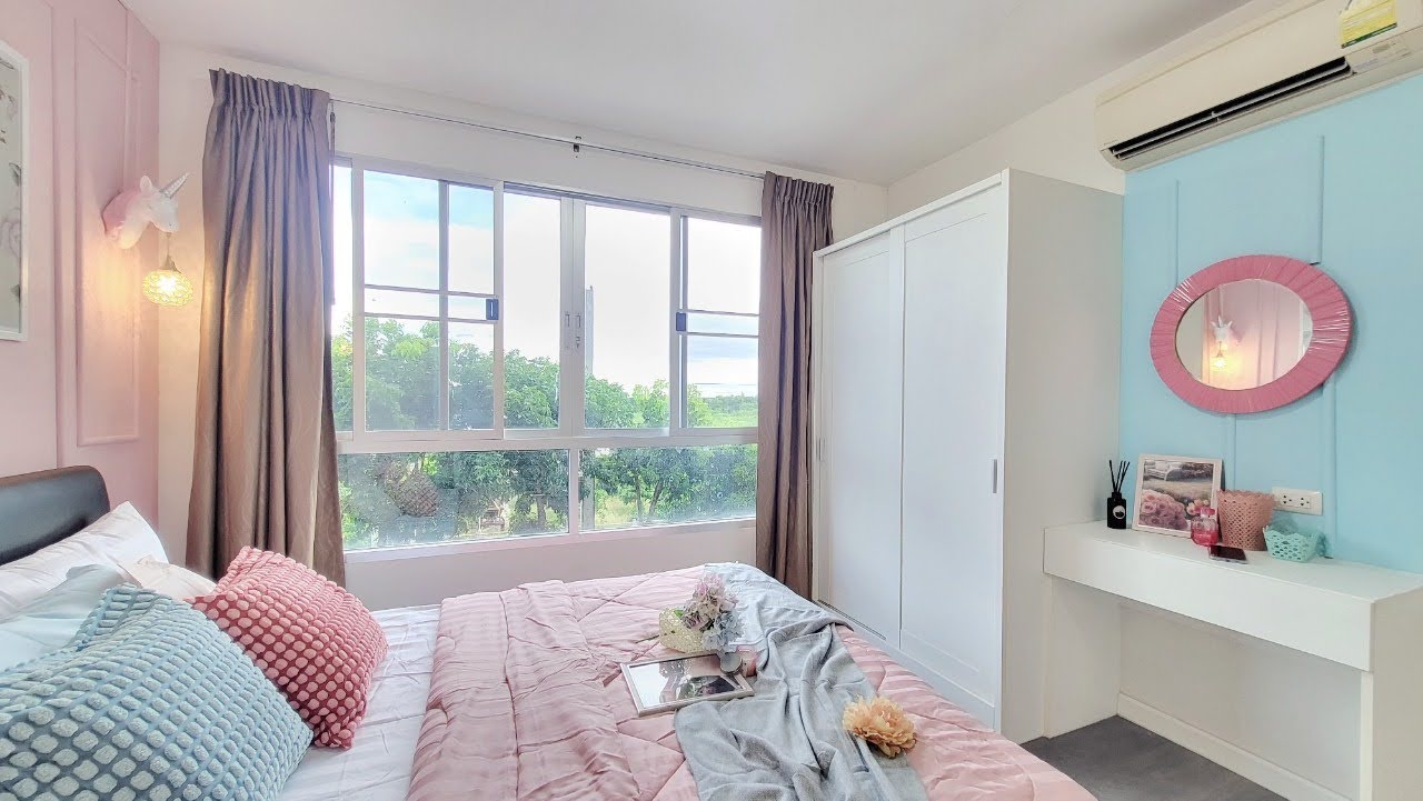 ให้เช่าคอนโด ดีคอนโด แคมปัส รีสอร์ท บางนา (dCondo Campus Resort Bangna 1 ห้องนอน