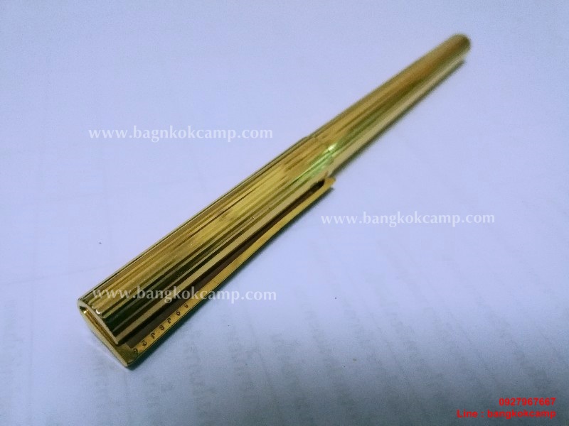 ปากกาดูปองท์ St.Dupont ทอง18K Made in France ของแท้ สภาพดีมาก