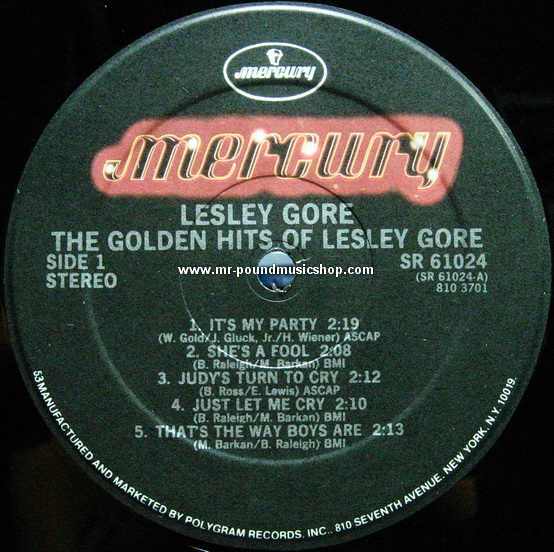 Lesley Gore - The Golden Hits of Lesley Gore