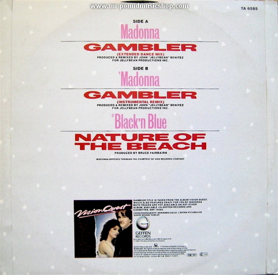 Madonna - Gambler (Extended Dance Mix)
