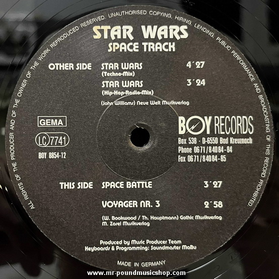 Space Track - Star Wars