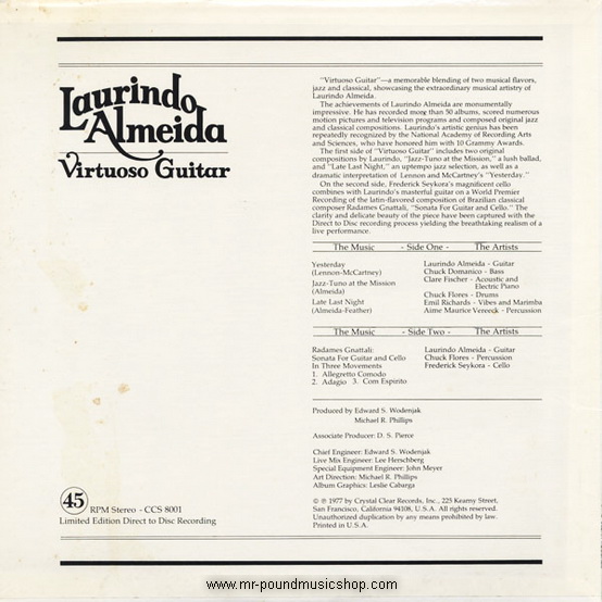 Laurindo Almeida - Virtuoso Guitar