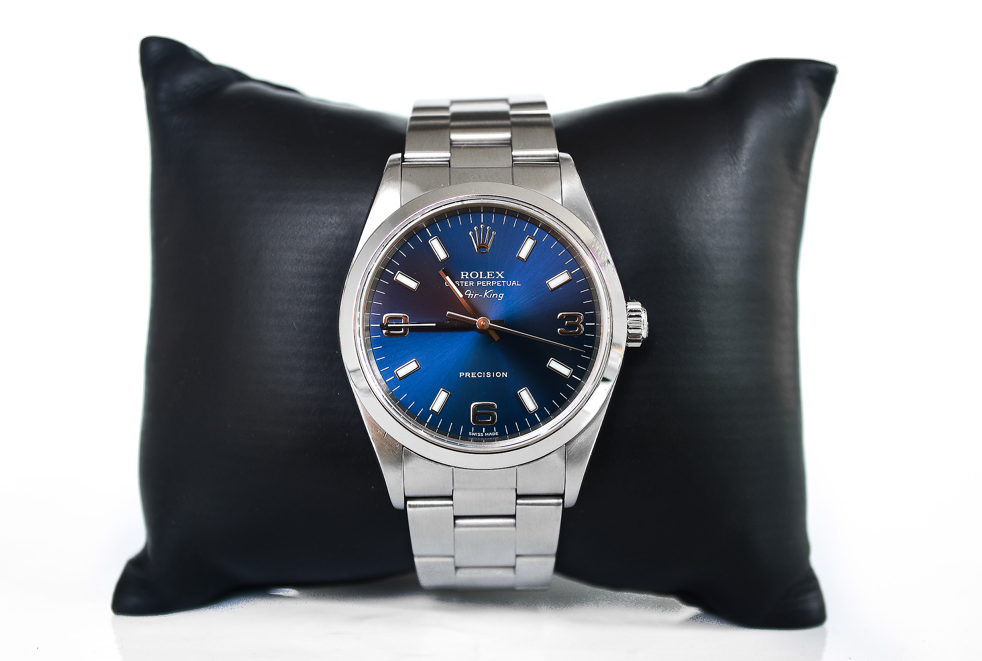 Rolex Airking 3-6-9 หน้าน้ำเงิน หูตัน (Sold)