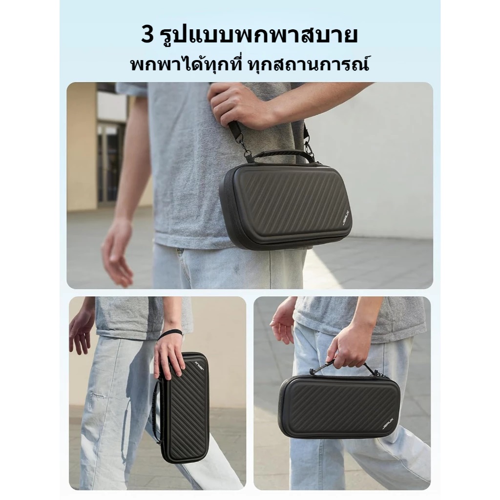 JSAUX Carrying Case EVA+PU พร้อมสายสะพาย สำหรับ Nintendo Switch 2 (รุ่นปี 2025) BG0117