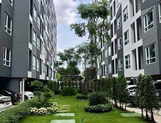 ให้เช่าคอนโด Regent Home Sukhumvit 81 (รีเจ้นท์ โฮม สุขุมวิท 81) 1 ห้องนอน 1 ห้องน้ำ ห้องขนาดใหญ่ 28.33 ตรม ชั้น 2