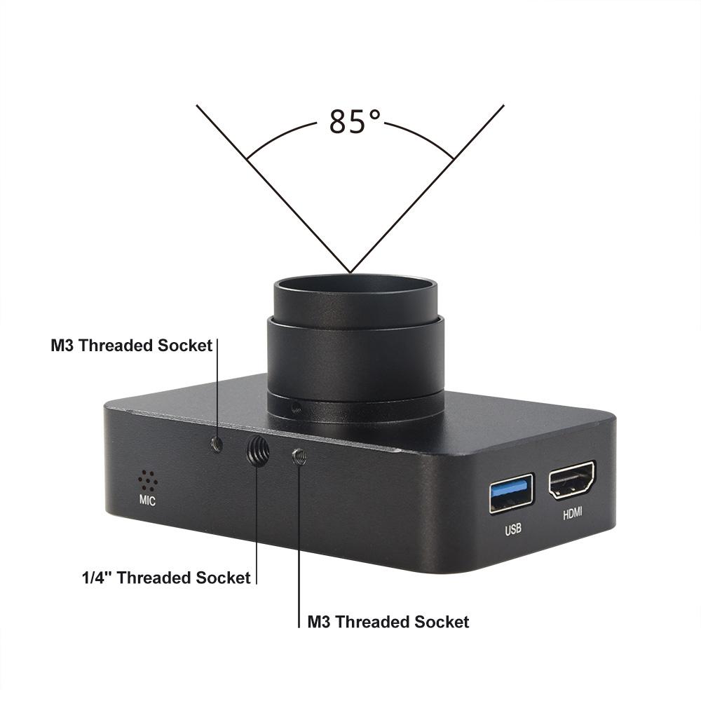 MOKOSE 12MP HDMI Camera 1080P USB HD Streaming Webcam Recording