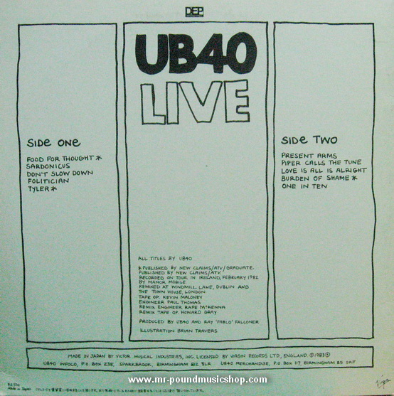 UB40 - Live