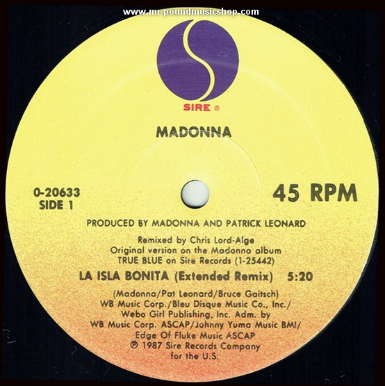 Madonna - La Isla Bonita