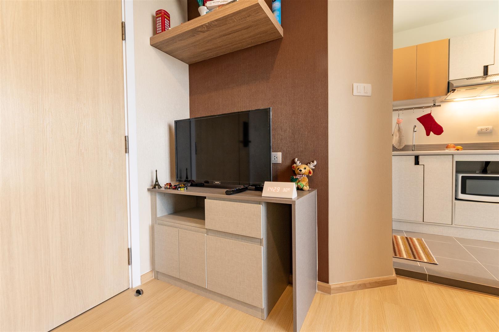 ขายคอนโด Rise Rama 9 (ไรซ์ พระราม 9) 1 ห้องนอน 1 ห้องน้ำ ตึก C ชั้น 4 ขนาด 25.13 ตร.ม.