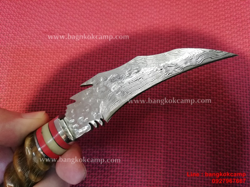 มีดดามัสกัส ด้ามเขา