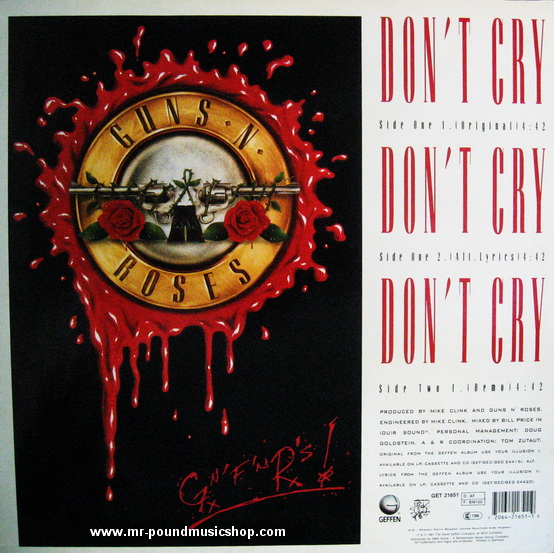 Guns N' Roses - Don't Cry