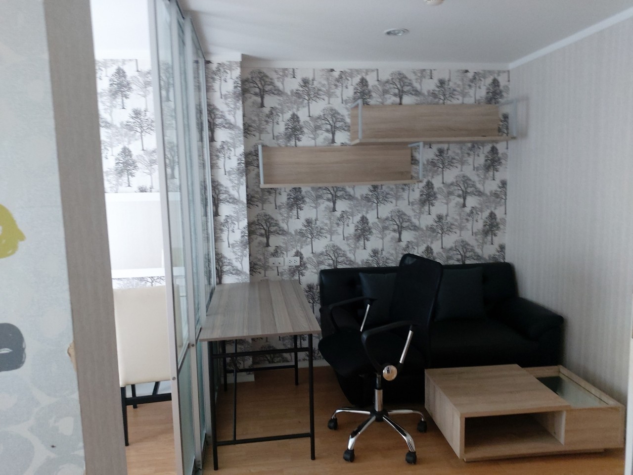 ขาย-เช่า คอนโดลุมพินี เพลส ศรีนครินทร์หัวหมาก-Airportlink 1 ห้องนอน 1 ห้องน้ำ ตึก A ชั้น 2