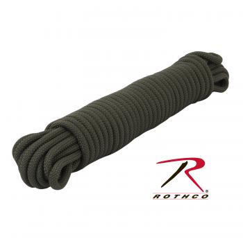 เชือกอเนกประสงค์ ROTHCO ขนาด3/8นิ้ว(10มิล.) ยาว100ฟุต...รับน้ำหนัก1200 lb TEST......Made in USA