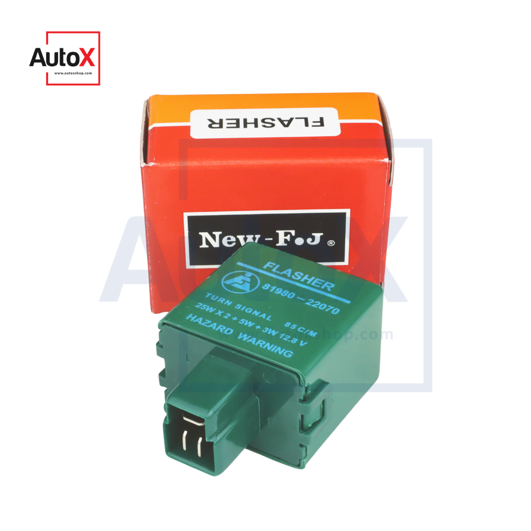 เฟรชเชอร์ไฟเลี้ยว 12V Toyota รุ่นทั่วไป 3ขา ยี่ห้อFJ