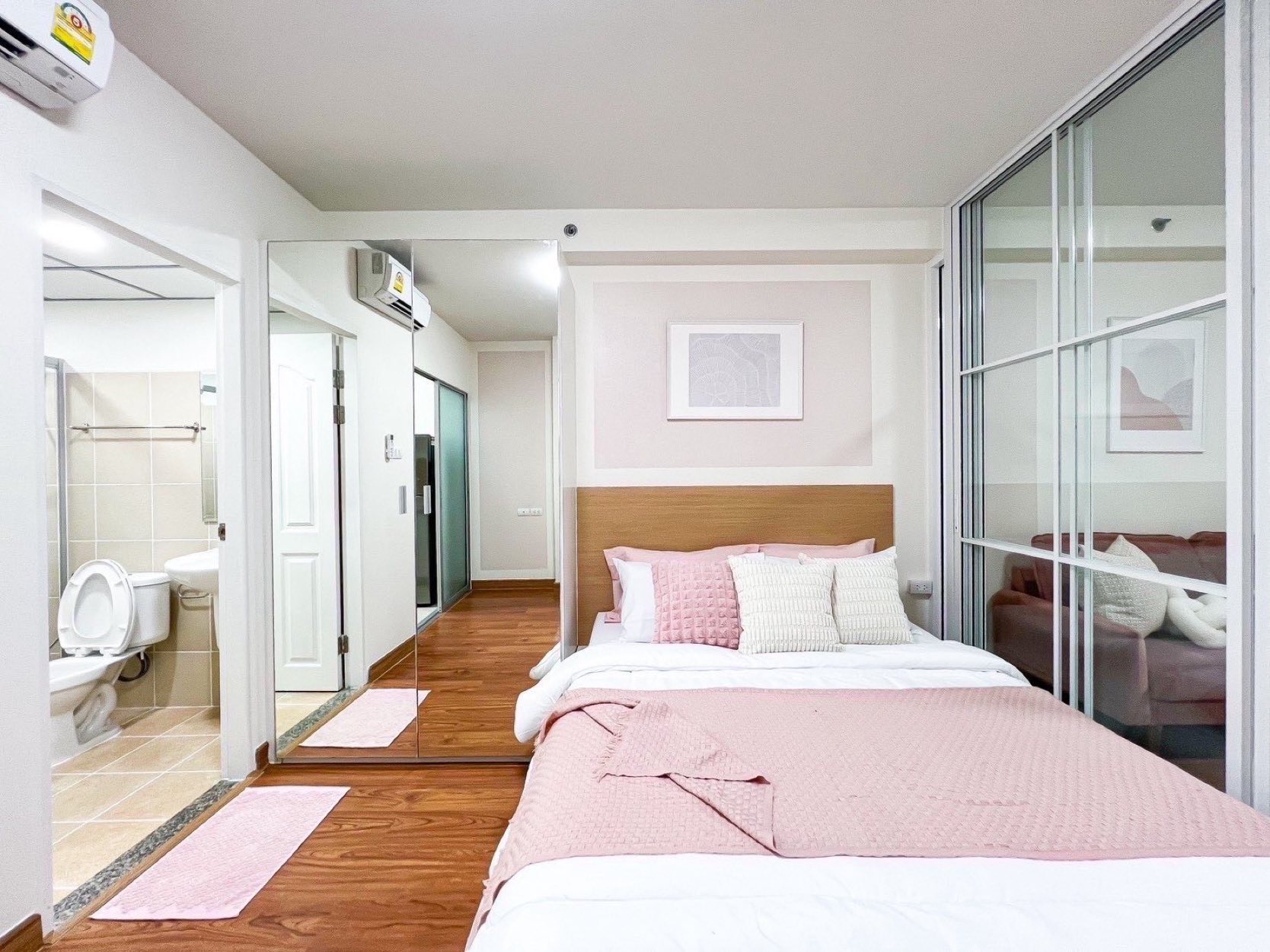 ✨ ห้องใหม่ แกะกล่อง คอนโด ซิตี้โฮม รัตนาธิเบศร์ (City Home Rattanathibet) ว่างพร้อมเข้าอยู่! โปรโมชั่นเดือนนี้ ค่าเช่าเพียง 8,000 บาท/เดือน ภาพถ่ายจากห้องจริง สภาพห้องตามรูป💥