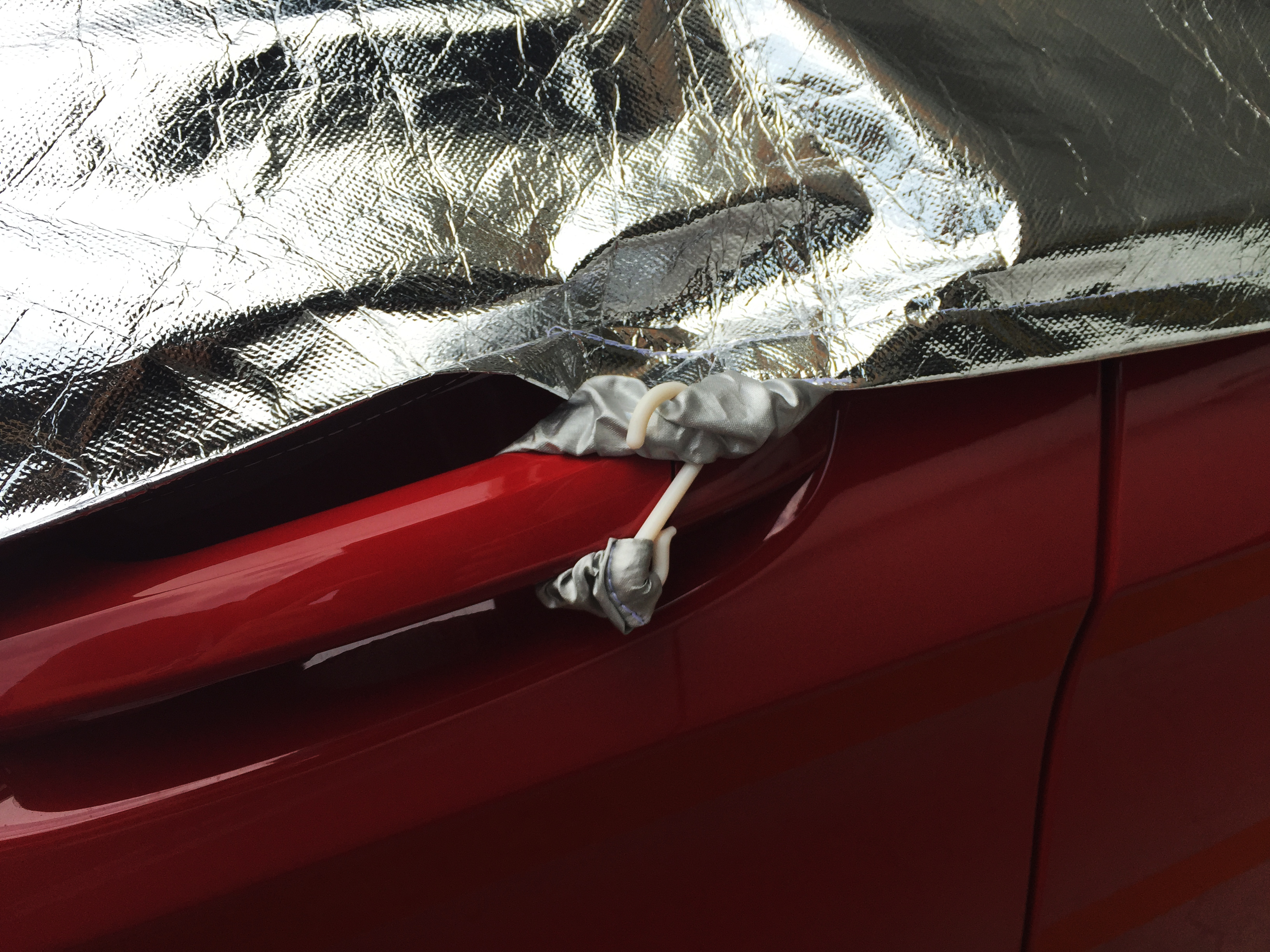 Sunaway ผ้าคลุมรถกันร้อน 100% (สำหรับรถเก๋ง-ครึ่งคัน)