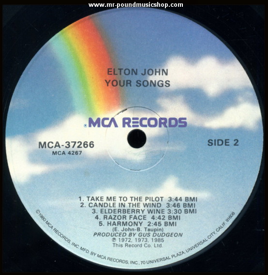 Elton John - Your Songs