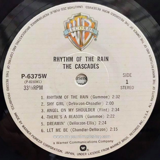 The Cascades - Rhythm Of The Rain