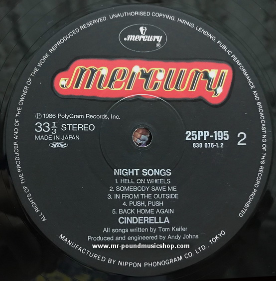 Cinderella - Night Songs