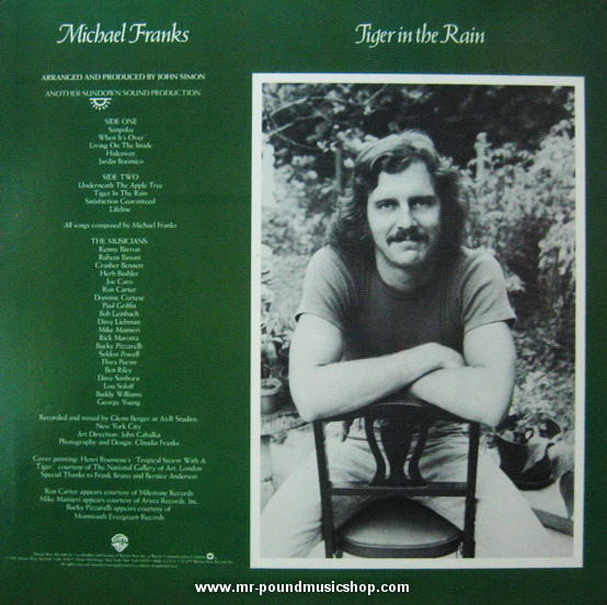 Michael Franks - Tiger in The Rain