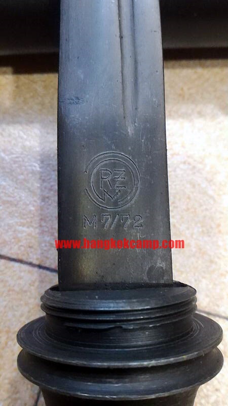 มีดเก่า ฝักมีดเป็นกระบอง ตราชัด น่าสะสม