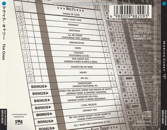 Mariah Carey - Mariah #1's