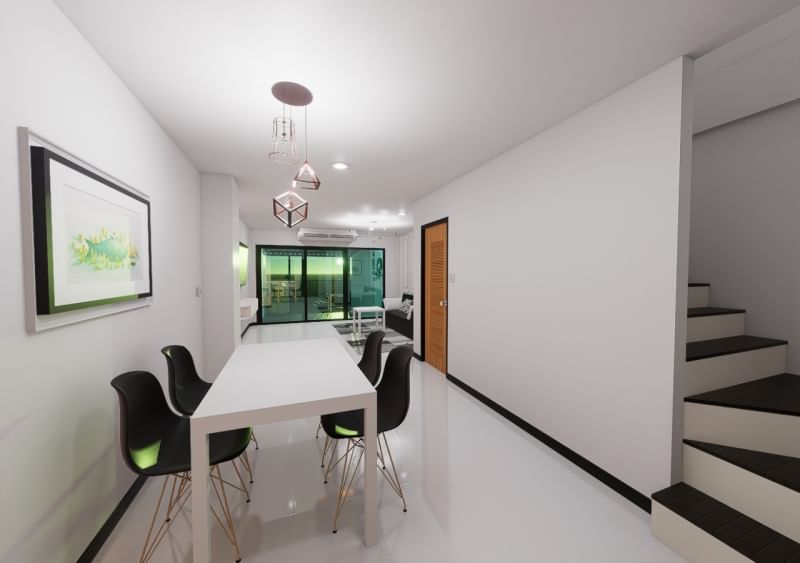 ขาย / เช่า ขายโฮมออฟฟิต ทาวน์เฮ้าส์สวยพร้อมอยู่ ((ลดเพิ่ม 1แสน)) Renovateใหม่ทั้งหลัง ทำเลดีมาก ห่างBig C กลัปพฤกษ์