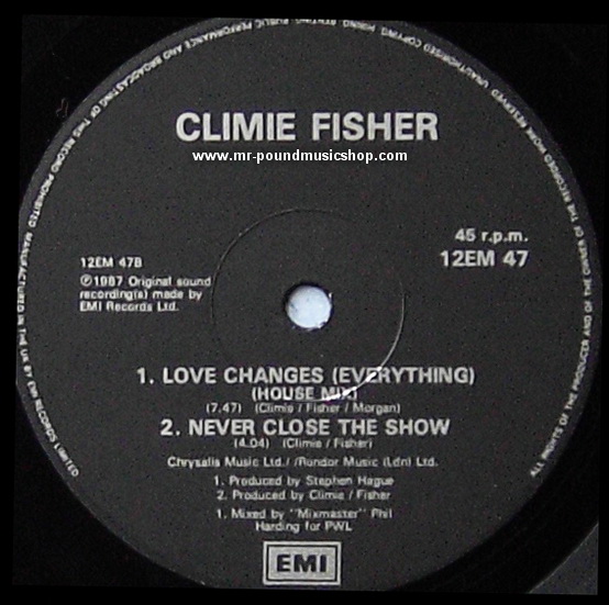 Climie Fisher - Love Changes (Everything)
