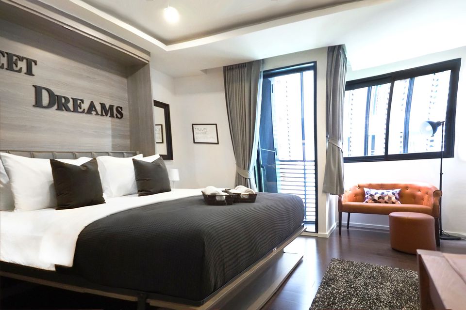 ให้เช่าคอนโด Circle Rein Sukhumvit 12 (เซอร์เคิล ไรน์ สุขุมวิท 12) 1 ห้องนอน 1 ห้องน้ำ ขนาด 31 ตรม ชั้น 3