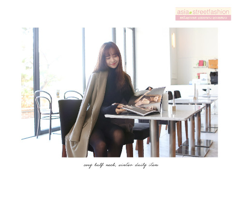 L OverCoat เสื้อโค้ทกันหนาวตัวยาว สีเทา งานดี ผ้าวูลเนื้อดีเรียบไม่เป็นขุย บุซับในกันลมอย่างดี พร้อมส่ง สีเทา L