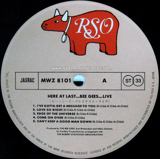 Bee Gees - Here At Last Bee Gees Live