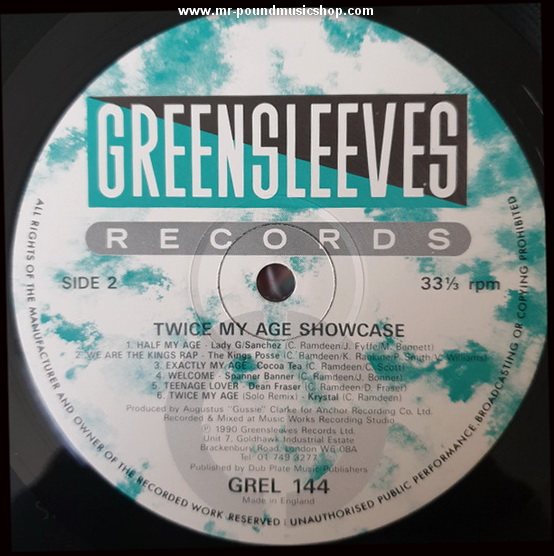 Various Artists - Music Works Present Twice My Age & More Showcase '91