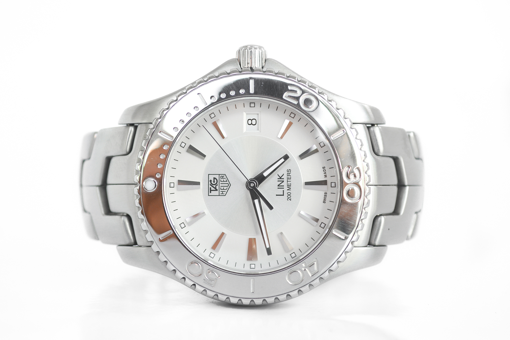 Tag Heuer New Link Silver King size Quartz