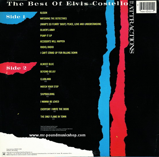 Elvis Costello And The Attractions - The Best Of Elvis Costello And The Attractions